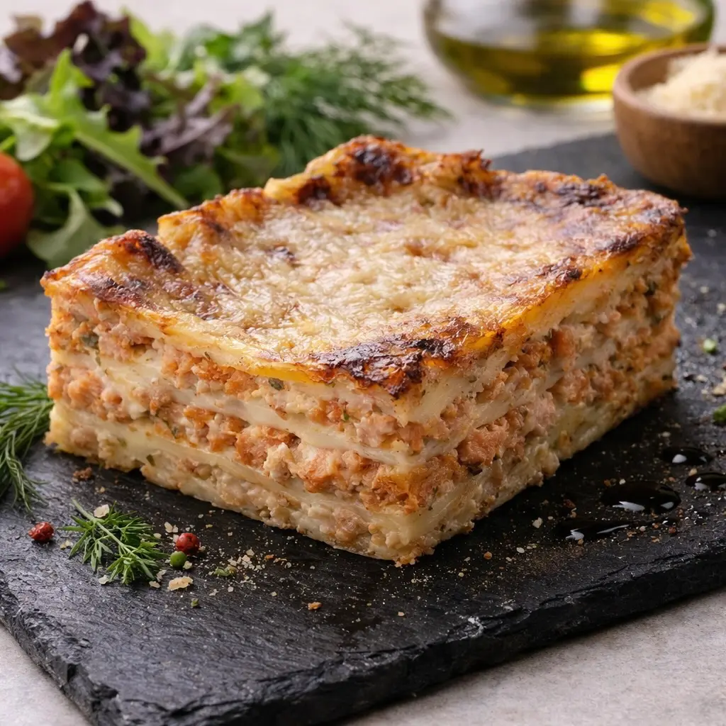Lasagne de truite